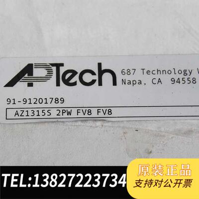全新原装APTECH大流量调压阀AZ1315S2PWFV8需询价