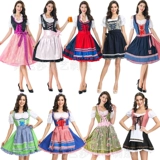 新 款 服装 德国 啤酒 服 欧 美 餐厅 工作服 促销 服 美 民族 服装