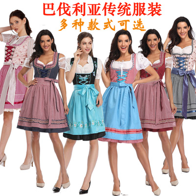 德国啤酒节服装巴伐利亚传统服