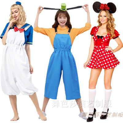 迪士尼米奇装动物服Donald Duck 唐老鸭高飞狗角色扮演服装Goofy