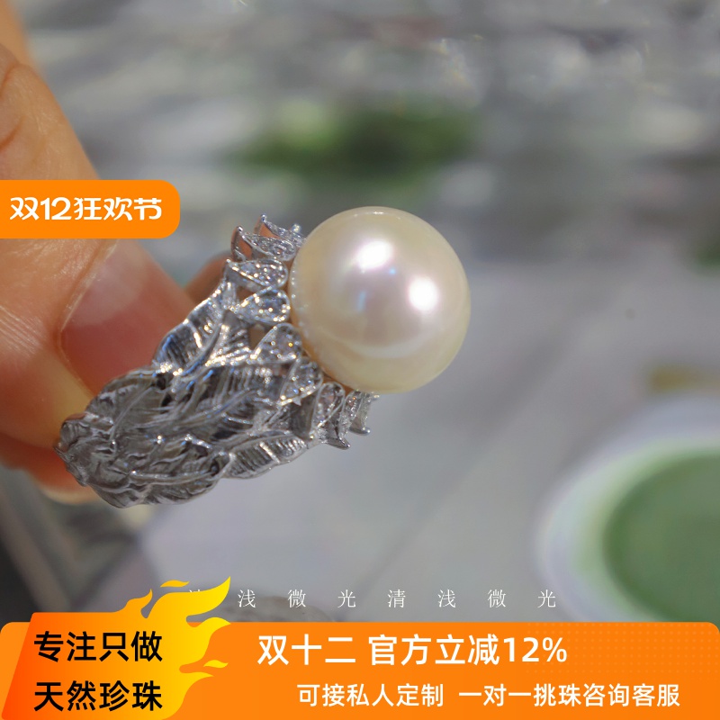 法式宫廷戒指爱迪生通体S925银