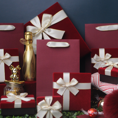 结婚高档圣诞生日手提袋定制