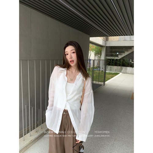 小宜定制斜纹纱轻盈天然苎麻衬衫