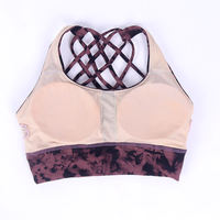 Xiaoke Discount women's sports bra, fashionable tight elastic back, shock-absorbing, running, fitness and yoga top thumbnail 5