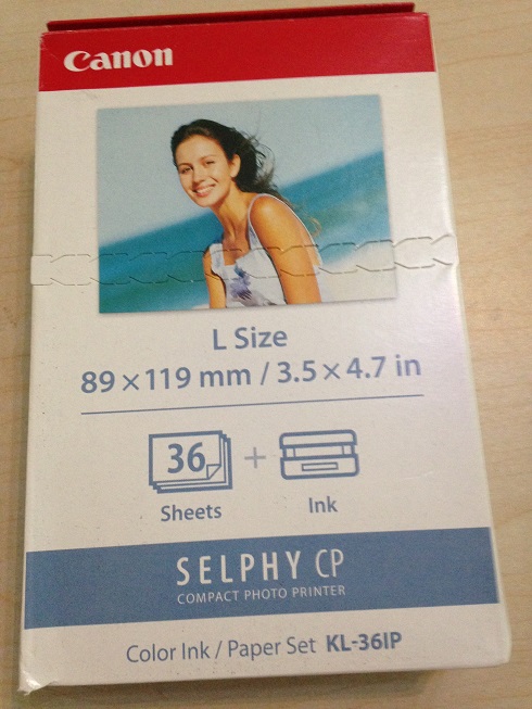 Canon/佳能KL–36IP相片纸CP910专用36张照片打印纸日行日版