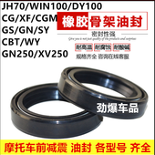 前减震油封JH70 WIN100 CBT摩托车油封 摩托车前叉油封