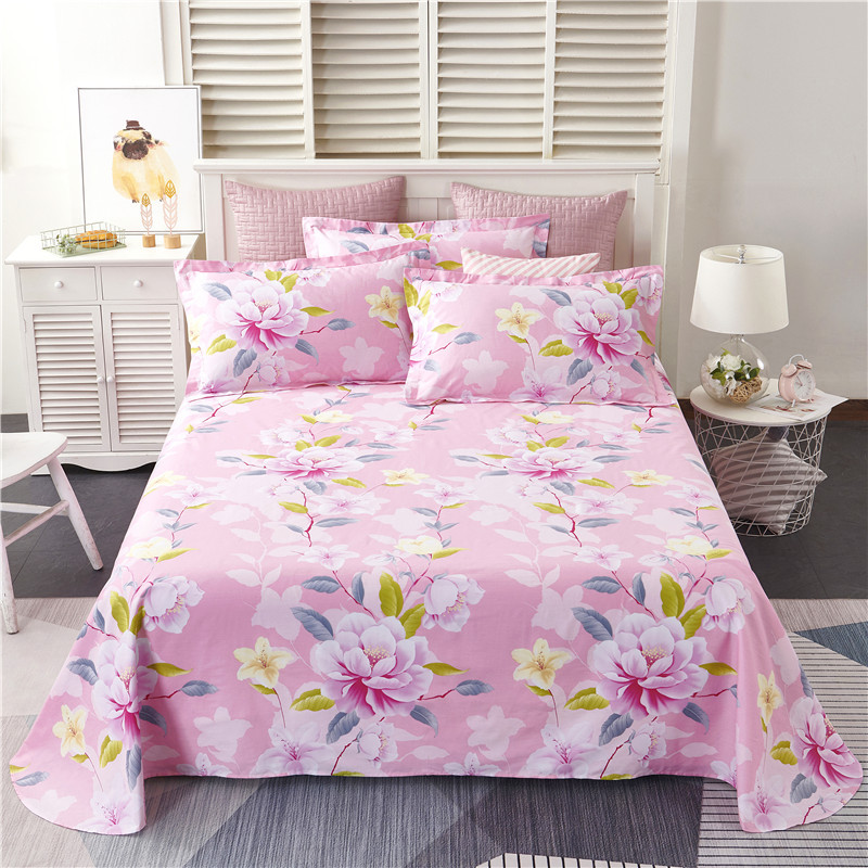 全棉床單100%純棉學生宿舍被單