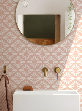 Funlife《Conte d'automne》法式仿花砖厨卫翻新地贴瓷砖贴防水