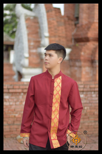 傣王妃泰国餐厅面料耐磨工作服