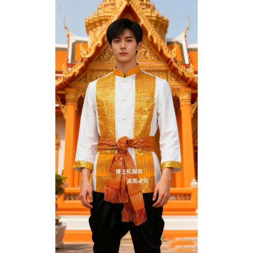 泰国工作服男长袖四季款