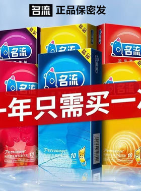 名流避孕套大颗粒螺纹安全套