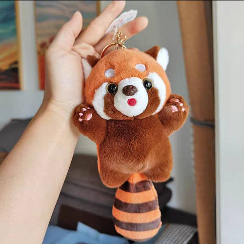 小熊猫挂件正版毛绒玩具