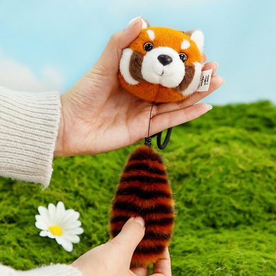 正版小熊猫挂件书包拉伸