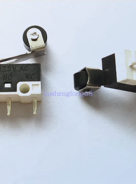 TIAIHUA微动开关WD003-3.5 1A125VAC 滚轮压柄智能门锁 鼠标开关