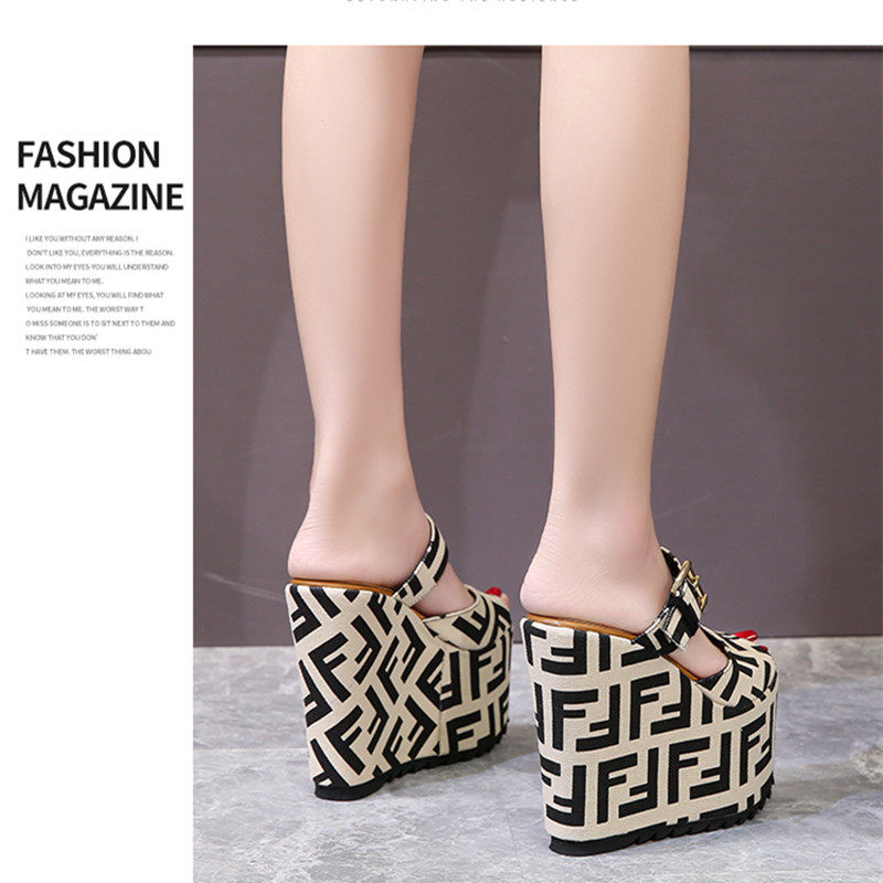 Sandal cao gót nữ hở mũi đế xuồng 11 cm — Đen 10cm, Đen 12cm, Đen 15cm