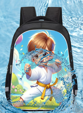 新款动画人物幼儿园小学生书包轻便大容量防水防污双肩包d424