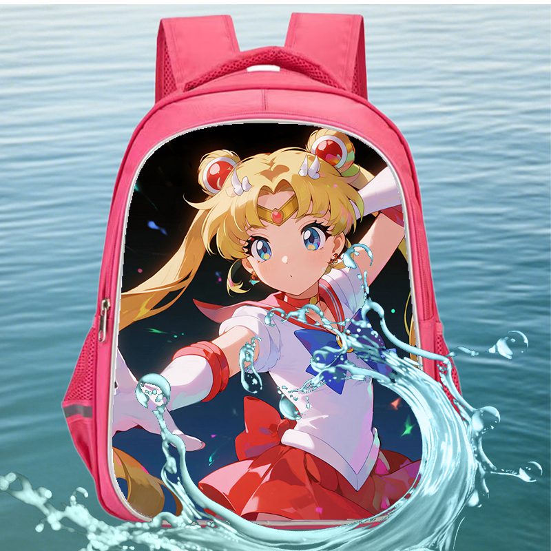 3D人物幼儿园小学生轻便大容量防水防污儿童双肩包开学季C511