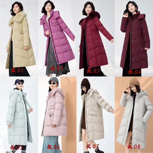 翻新定做女士短款羽绒服半成品来料加工定制纸板样专业电脑制版