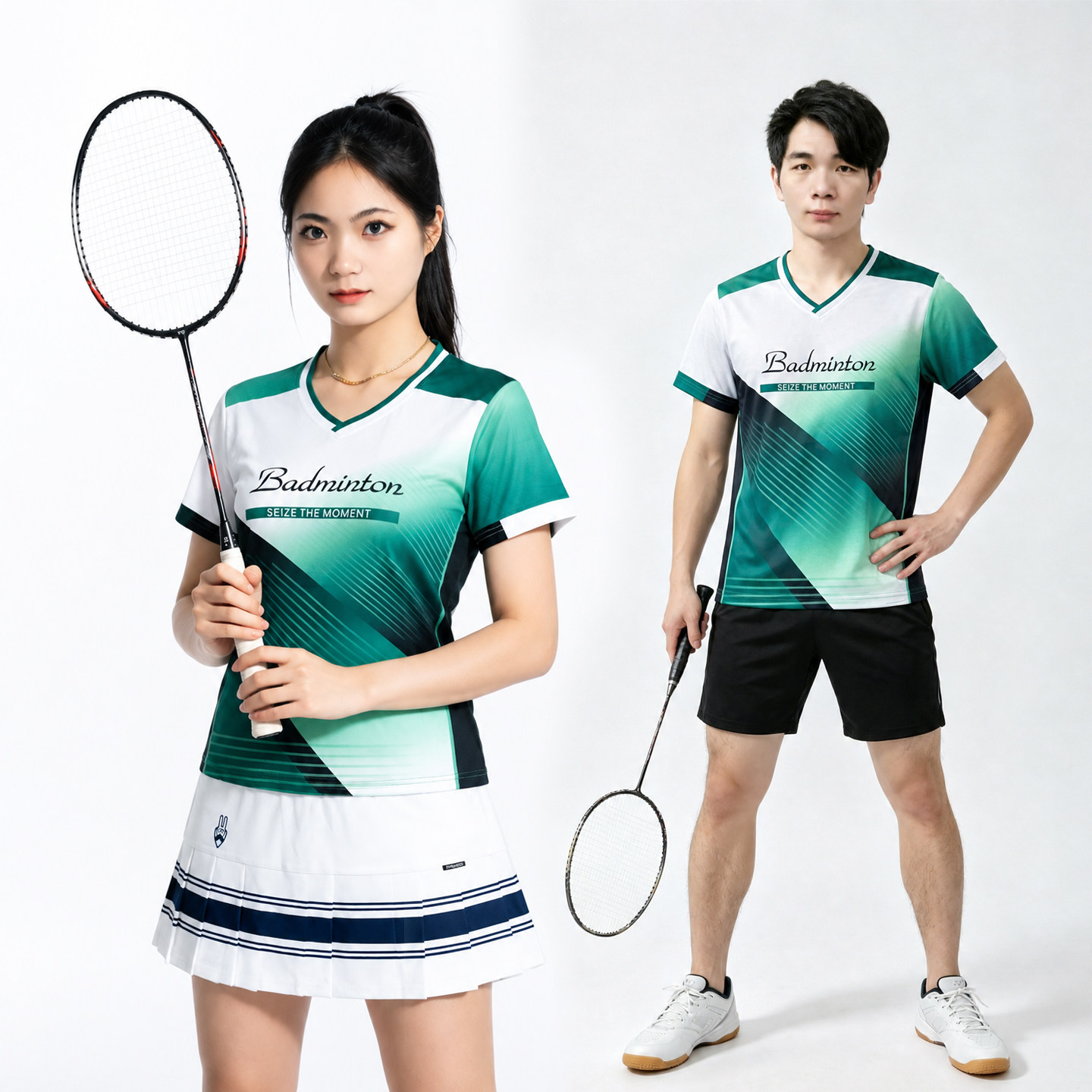 羽毛球短袖速干男女通用训练服