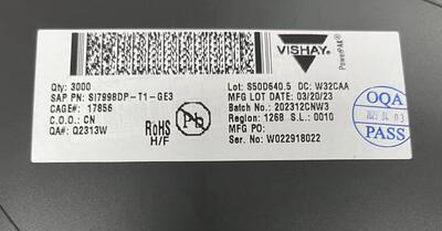 SI7998DP-T1-GE3全新配单芯片
