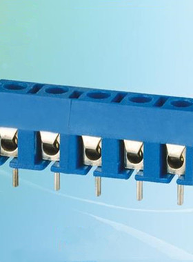 螺钉PCB连接蓝色 可拼接 2P~24P 5.00mm间距 欧式接线端子台BD125