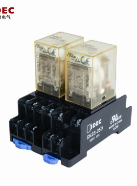 IDEC 和泉通用继电器 RN2S/RN4S-NL-D24 A220 A24可替RY4/RM2系列