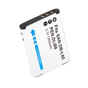 尼胜 适用 SANYO三洋相机电池DB-L80A DBL80 VPC-X1420 X1200 X1450 X1260 X1250 数码相机电池 电板CCD