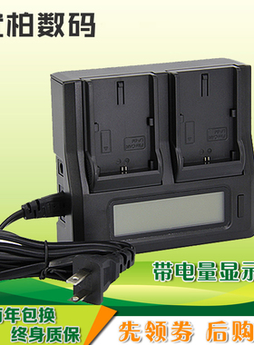 BP-A60 相机电池 充电器 尼胜适用于 佳能EOS C200 C300 MarkII C500 C700 摄影机电池 双充 座充