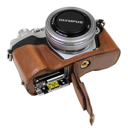 适用半套奥林巴斯皮套3代底座