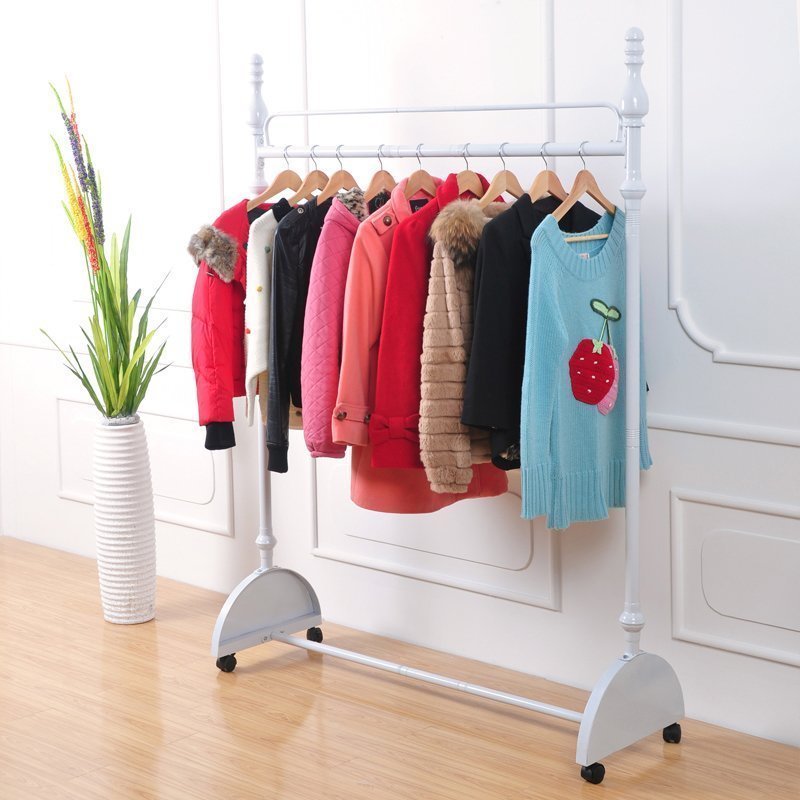 新滢 铁艺服装架 服装店衣架展示架落地地摊货架柜挂衣服架子