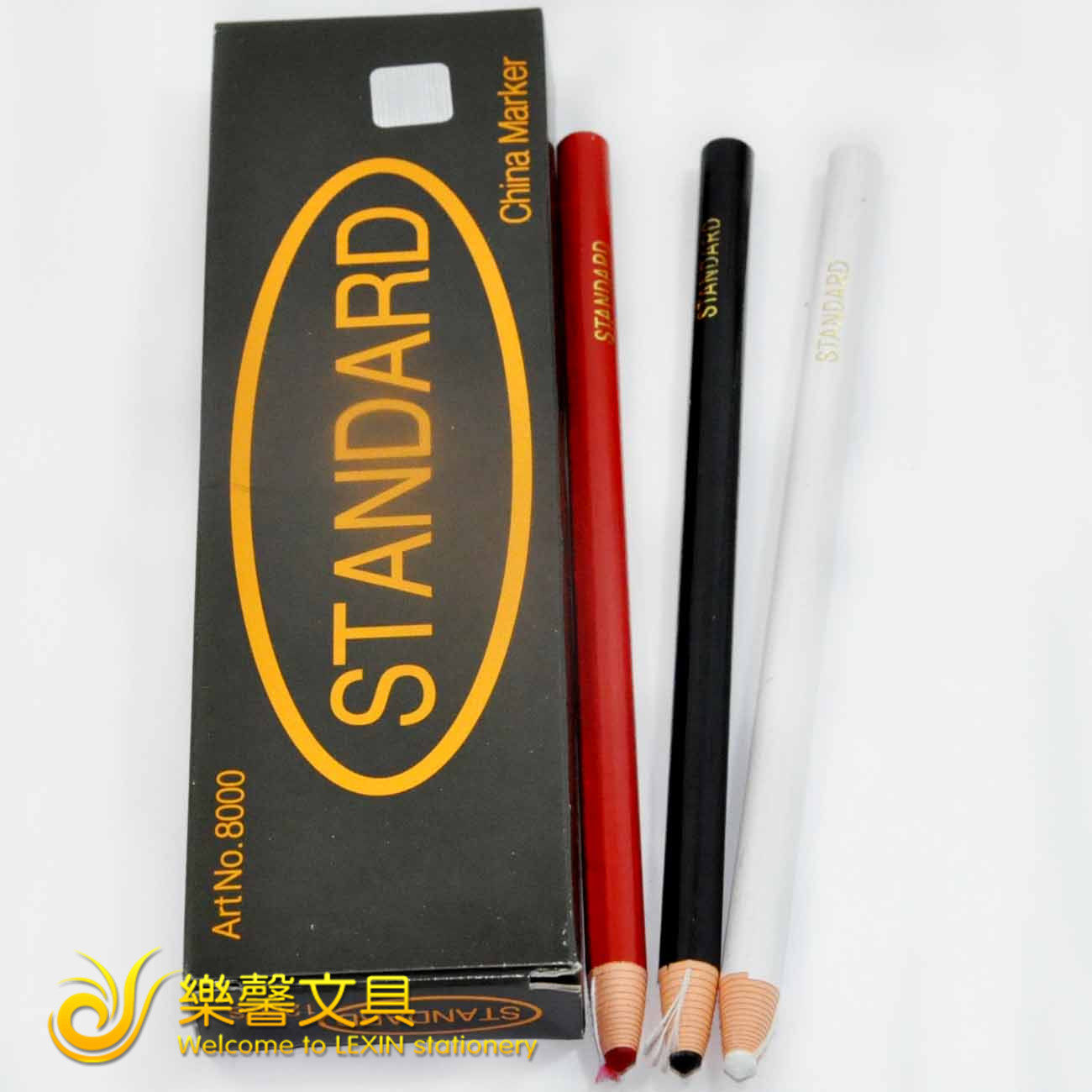 韩国文具 STANDARD 8000撕线蜡笔 卷纸拉线蜡笔 服装光面标记笔