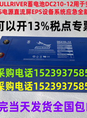 丰江FULLRIVER蓄电池DC210-12 用于安防消防UPS电源直流屏EPS设备