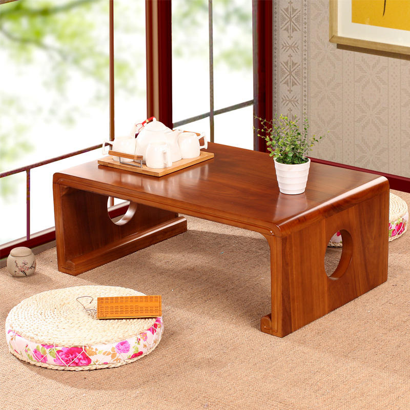 现代简约榻榻米茶几桌飘窗桌窗台桌日式禅意茶桌实木小炕桌矮桌子