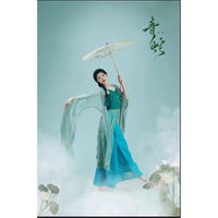 新款青蛇白蛇舞蹈服女童古裝