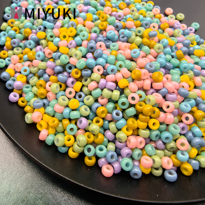 日本MIYUKI米珠实色耐磨DIY配件