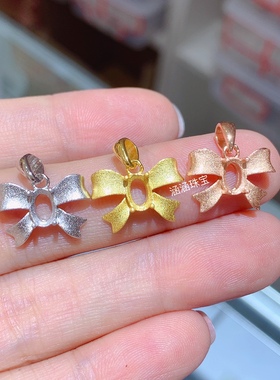 s925银饰品吊坠空托古法银椭圆形4*6mm代镶沙弗莱 碧玺 坦桑石