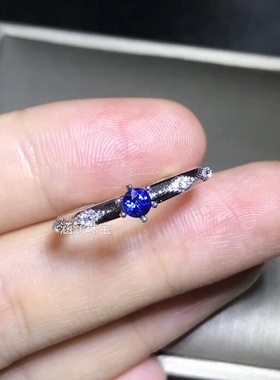 s925纯银戒指空托小清新简单精致