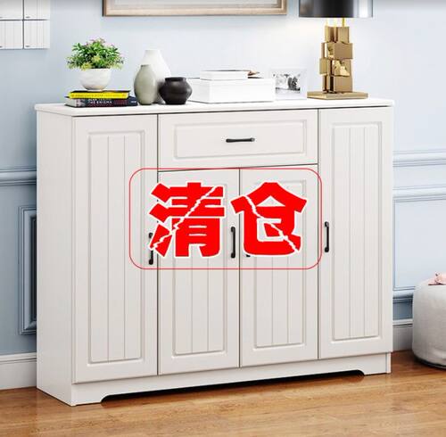 欧式风实木经济型大容量门厅柜