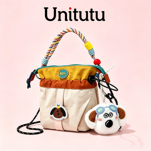UNITUTU轻量化亲子休闲通勤户外运动简约手机包女斜挎便携收纳包