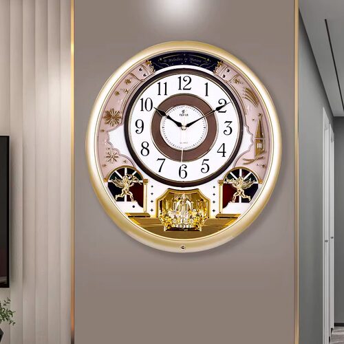 欧式时尚创意个性音乐动感挂钟