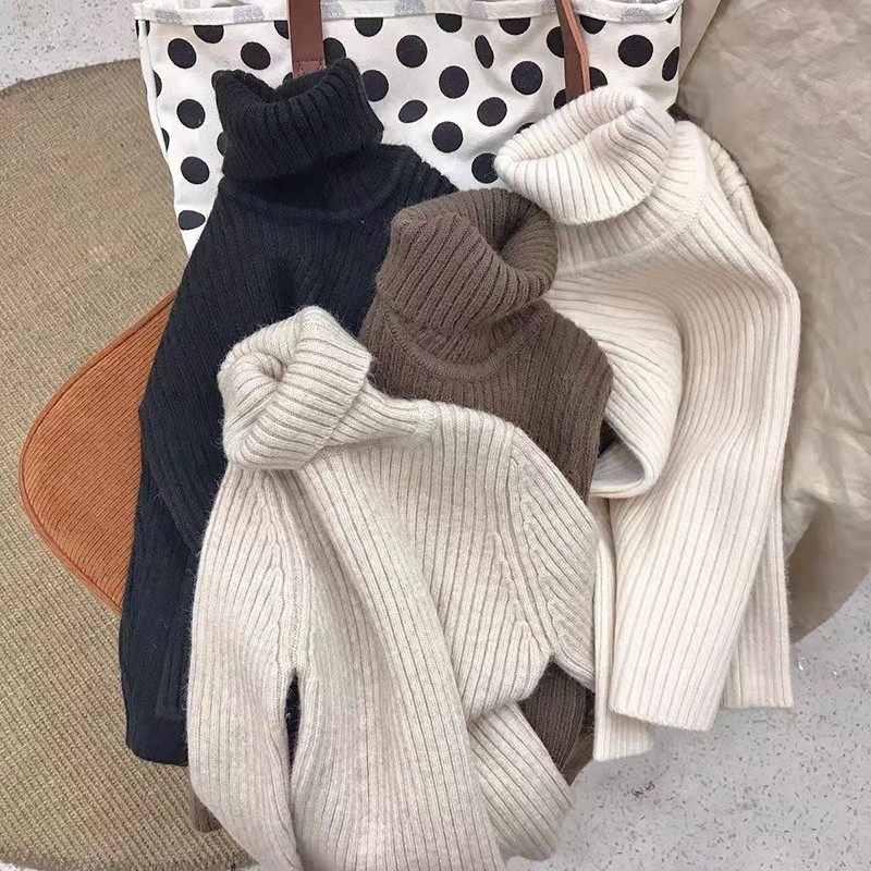 韩版专柜儿童加厚打底衫高领毛衣男女童秋冬季洋气毛衫套头毛线衣,童装/婴儿装/亲子装,毛衣/针织衫,淘宝优惠券,粉丝福利购,淘宝优惠卷