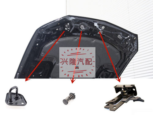 奔驰E级机盖锁扣机盖弹簧
