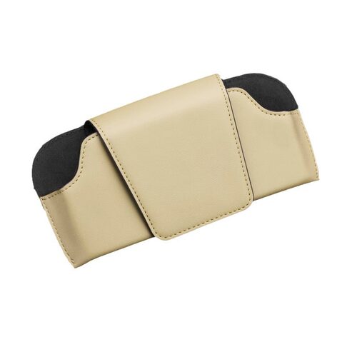 车载眼镜夹遮阳板收纳盒墨镜夹汽车内主驾眼镜盒太阳镜车用眼镜架