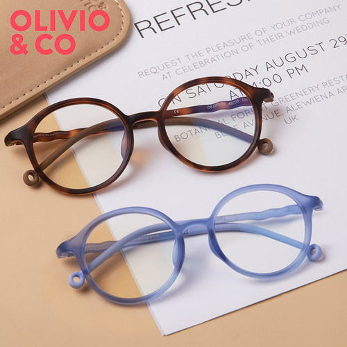 olivio防蓝光眼镜小孩眼镜框
