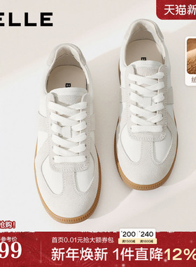 百丽女鞋子散文诗德训鞋加绒棉鞋运动板鞋高帮休闲鞋子B0992AM5