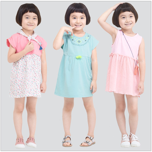 粒粒仔lilysally女童连衣裙公主