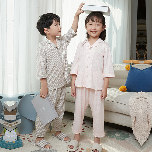 威奇猫正品兰精莫代尔家居服女童