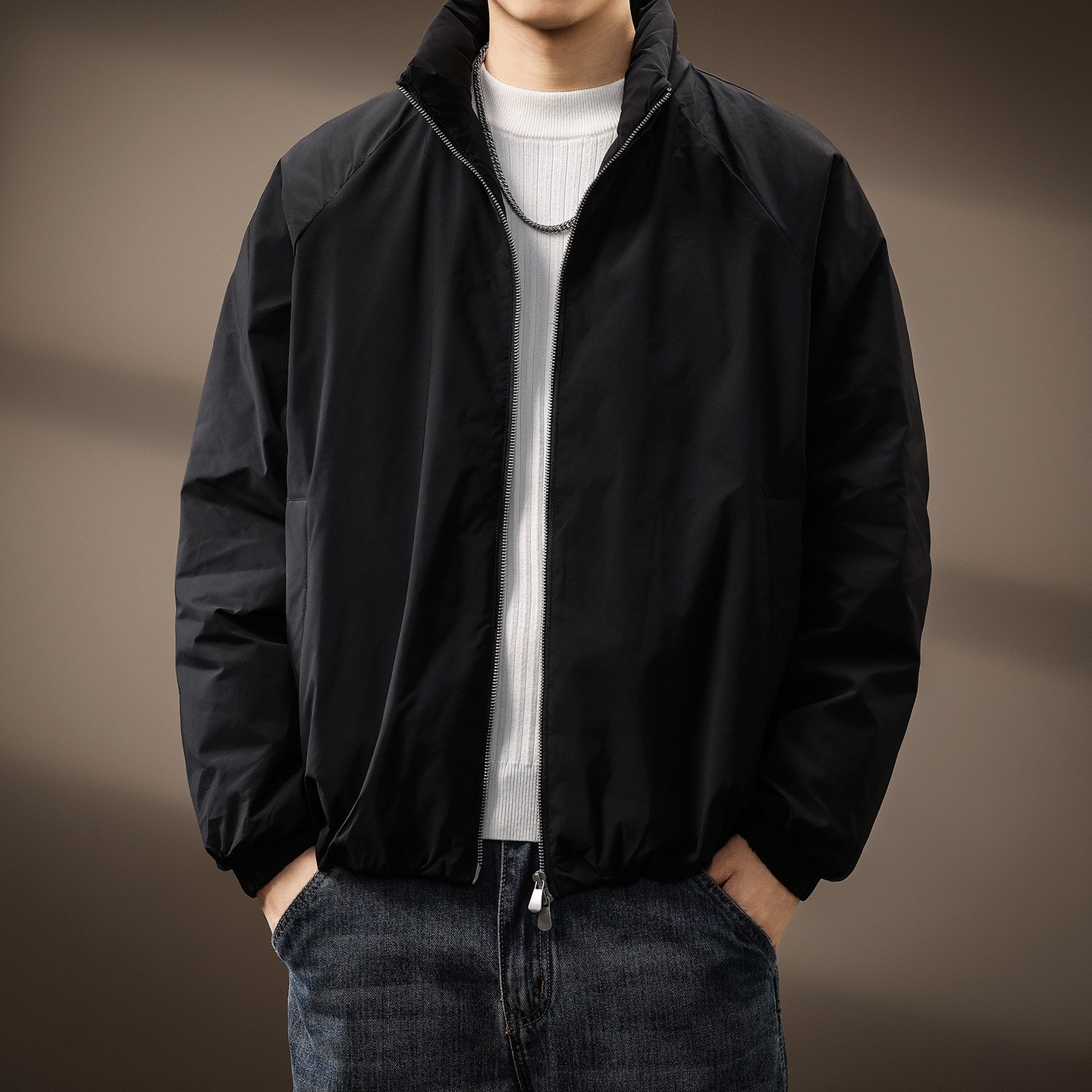 高端美式羽绒服男冬季新款