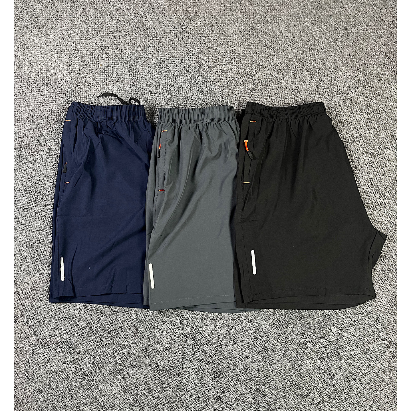 夏季冰丝五分裤男中裤加大码运动速干跑步短裤直筒篮球裤子大裤衩