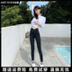交叉打底鲨鱼裤 高腰收腹提臀瑜伽裤 女 官方旗舰正品 JUSTCC卡卡女装